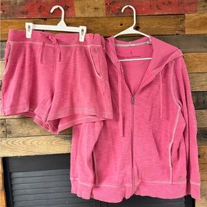 Tommy Bahama Pink Women jacket and shorts set